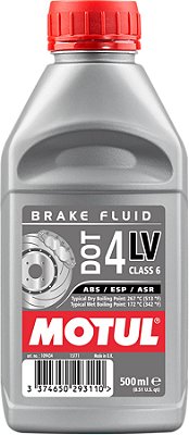 Motul Brake Fluid - Fluido De Freio - Dot4 LV