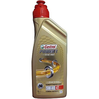 Óleo Lubrificante CASTROL Power1 Racing 4T 5w40 - 1L