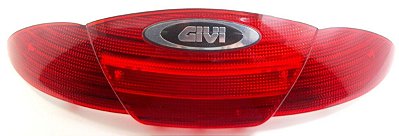 Lente de reposição VERMELHA para o baú Givi E450 de 45L