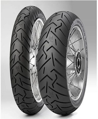 Pneu PIRELLI Scorpion Trail 2 -PAR- Traseiro 170/60-17 + Dianteiro 120/70-19