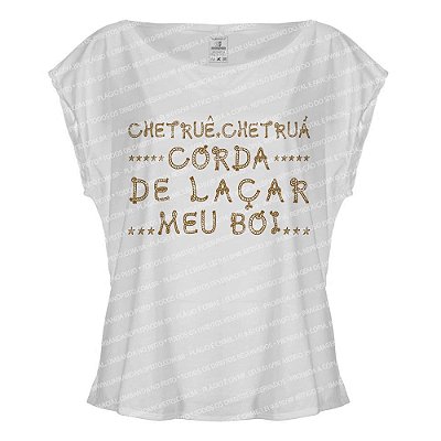 Blusa Feminina Corda de Laçar Meu Boi