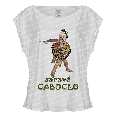 Blusa Feminina Saravá Caboclo