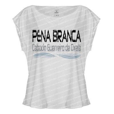 Blusa Feminina Pena Branca