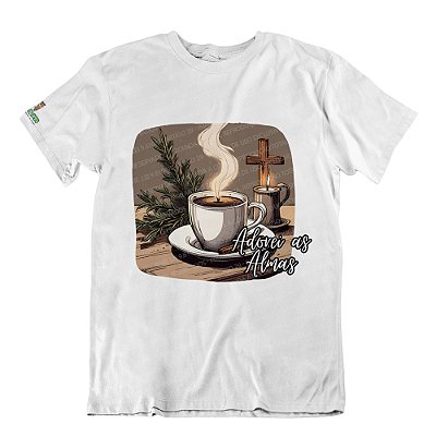 Camiseta Preto-Velho Café & Fé