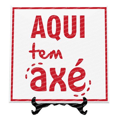 Azulejo Aqui Tem Axé