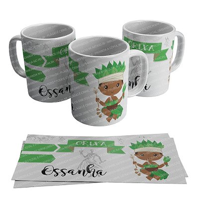 Caneca Orixá Ossanha Criança