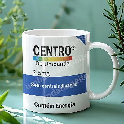 Caneca Cuidados Centro