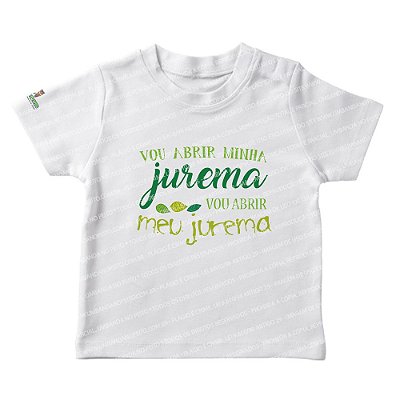 Camiseta Infantil Vou Abrir Minha Jurema