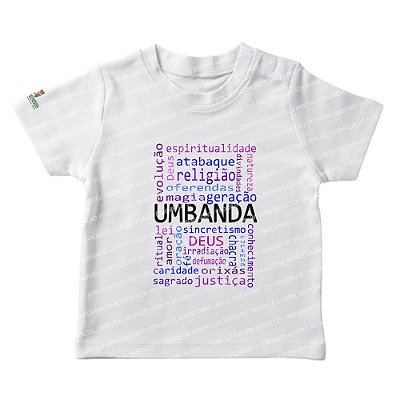 Camiseta Infantil Querida Umbanda