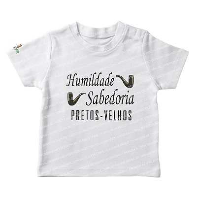 Camiseta Infantil Humildade e Sabedoria