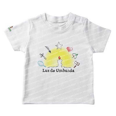 Camiseta Infantil Luz de Umbanda