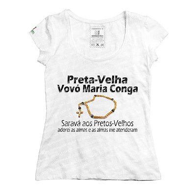Baby Look Vovó Maria Conga