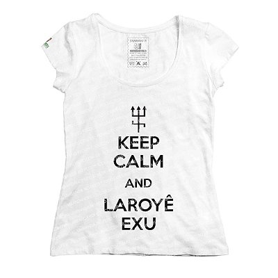 Baby Look Keep Calm and Laroyê Exu