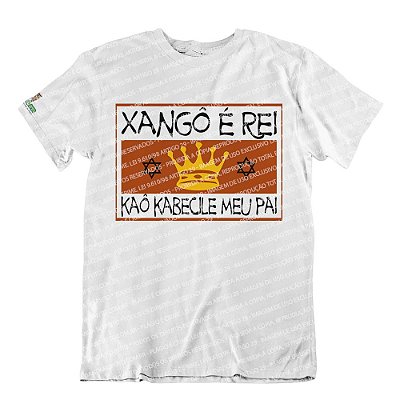 Camiseta Pai Xangô é Rei