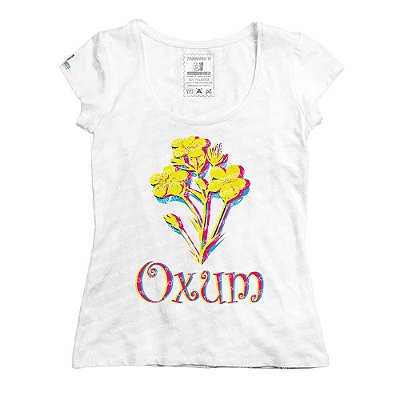 Baby Look Flores para Oxum