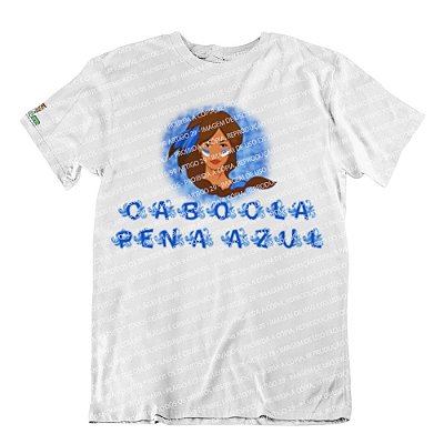 Camiseta Cabocla Pena Azul