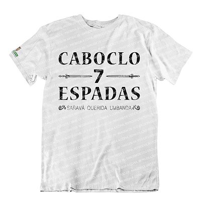 Camiseta Caboclo 7 Espadas