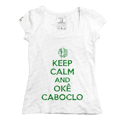 Baby Look Keep Calm and Okê Caboclo