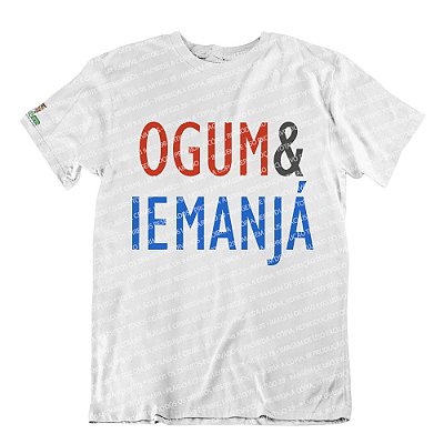 Camiseta Coleção Pai & Mãe: Ogum & Iemanjá