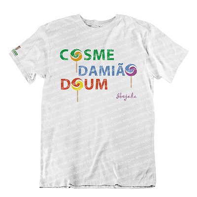 Camiseta Cosme, Damião, Doum