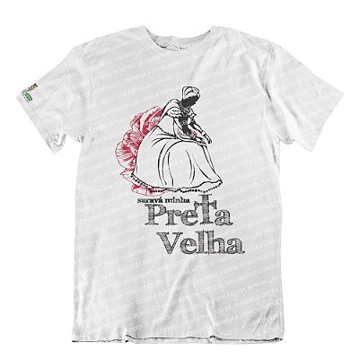 Camiseta Saravá Minha Preta-Velha