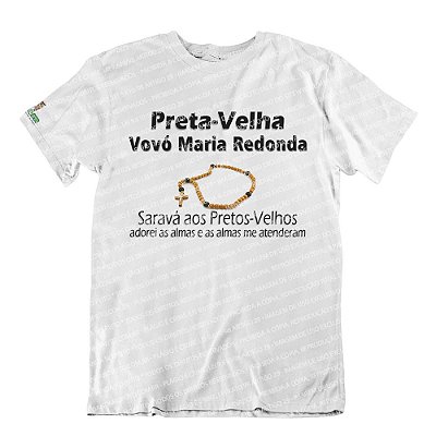 Camiseta Vovó Maria Redonda