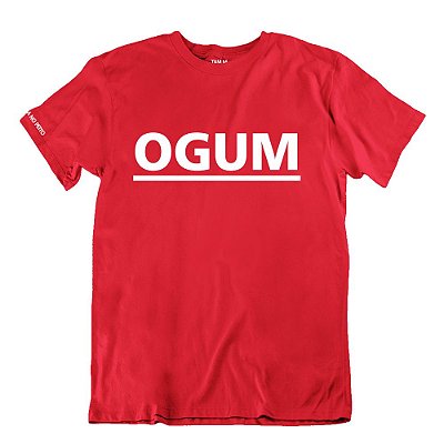 Camiseta Vermelha Ogum