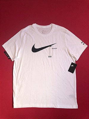 Camiseta Nike Swoosh Branca Masculina