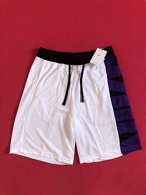 Shorts Nike NBA Dri Fit Branco Masculino