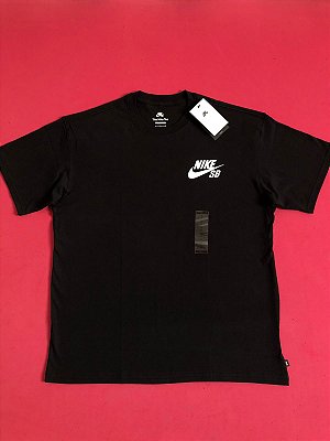 Camiseta Nike SB Logo Preta Masculina