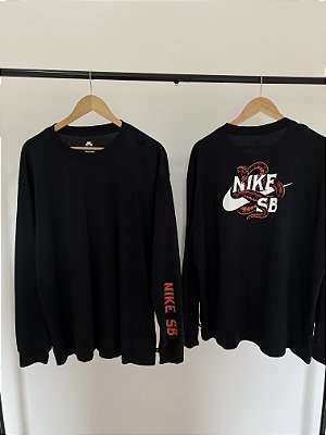 Camiseta Nike SB Manga Longa Masculina