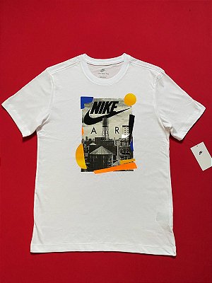 Camiseta Nike Air City Branca Masculina