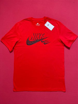 Camiseta Nike Sportswear Vermelha Masculina