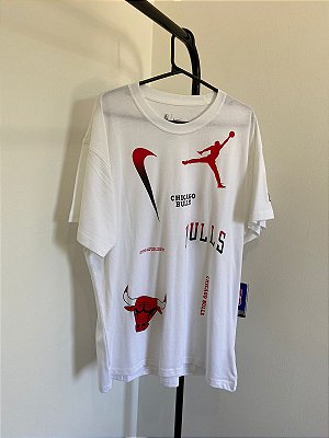 Camiseta Nike Chicago Bulls Oversized Masculina