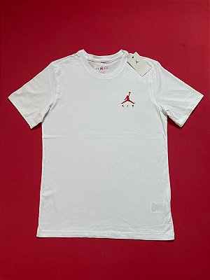 Camiseta Air Jordan Logo Vermelha Masculina