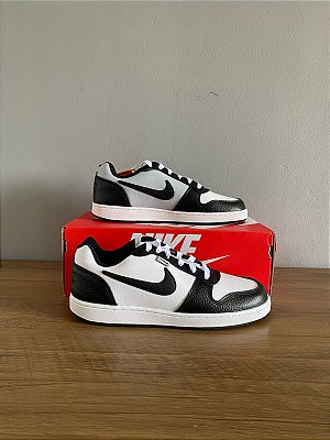 Nike Ebernon Low Premium Preto e Branco
