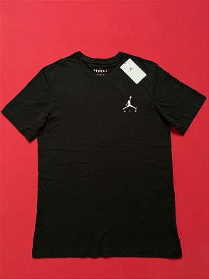 Camiseta Air Jordan Logo Preta Masculina