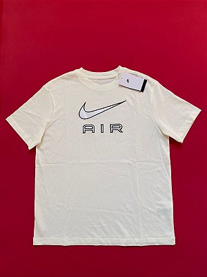 Camiseta Nike Air Premium Creme (CORTE GRANDE)