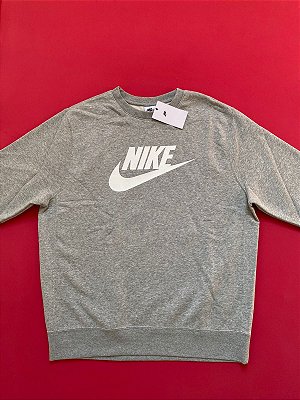 Blusa Nike Sportswear Cinza Masculina