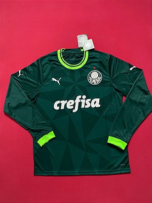 Camisa Palmeiras I 23/24 Puma Manga Longa Masculina
