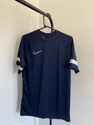Camiseta Nike Dri Fit Azul Marinho Masculina