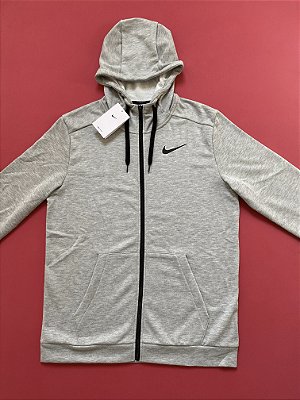 Jaqueta Nike Dri Fit Swoosh Cinza Masculina