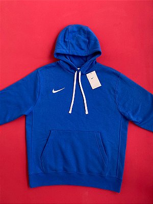 Blusa Nike Swoosh Park Azul Masculina