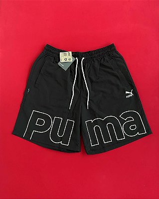 Shorts Puma Letreiro Masculino