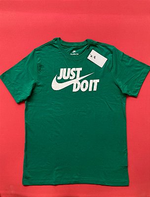 Camiseta Nike Just do It Verde Masculina