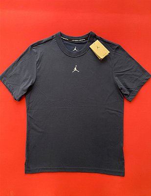 Camiseta Jordan Sport Logo Azul Marinho Masculina