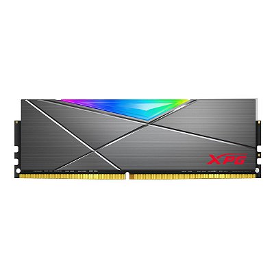 Memória XPG 8GB 3600Mhz Spectrix D50 RGB DDR4 Gray