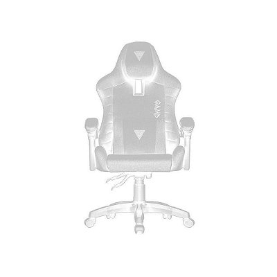Cadeira Gamer Gamdias Zelus E3 C/ Apoio De Braço Cinza/preto