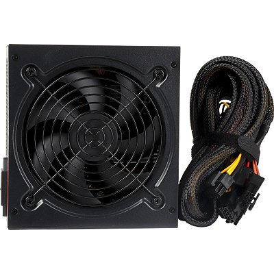 Fonte Gamer Fortrek 500W ATX 80 Plus Bronze PFC Ativo Black Hawk