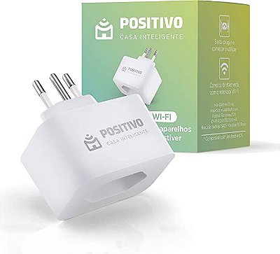 Tomada Inteligente Positivo Smart Plug Wi-Fi 10A/1000W